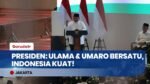 Presiden Prabowo di Istiqlal: Ulama dan Umaro Harus Bersatu demi Kebangkitan Bangsa Indonesia!