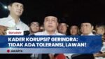 Gerindra Berani! Instruksi Tegas Prabowo: Kader Korupsi Tidak Akan Dibela!