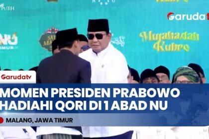 Bikin Salut! Kagum dengan Lantunan Ayat Suci, Presiden Prabowo Beri Hadiah Spesial ke Qori di Malang