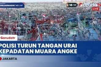 Dermaga Muara Angke Overload! Polisi Mulai Urai Penumpukan Ribuan Kapal Ikan