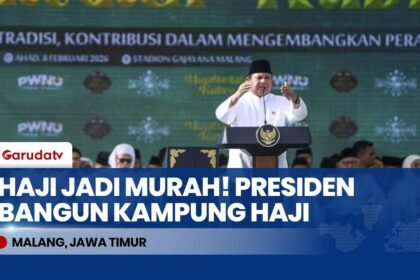 SEJARAH! Presiden Prabowo Bangun Kampung Haji di Mekah, Bertekad Turunkan Biaya Haji untuk Rakyat!