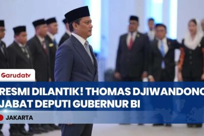 SAH! Thomas Djiwandono Ucap Sumpah di MA, Resmi Jadi Deputi Gubernur Bank Indonesia!