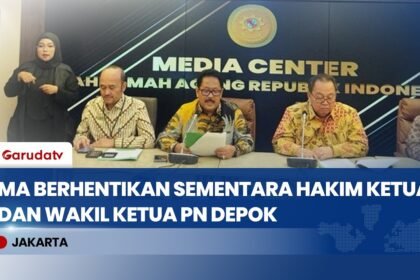 Ketua & Wakil Ketua PN Depok Diberhentikan Sementara Imbas Kasus KPK