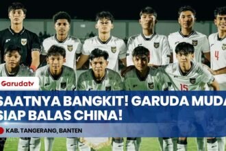 MISI BALAS DENDAM! Nova Arianto Siapkan Mental Garuda Muda Hajar China U-17 di Leg Kedua!