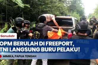 PECAH! Baku Temb*k TNI vs OPM di Kawasan Freeport, 1 Prajurit Gugur & 2 Luka-luka