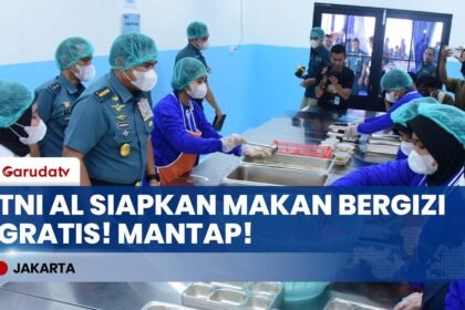 TNI AL BERGERAK! KASAL Resmikan Pusat Gizi Puspomal, Dukung Penuh Program Makan Gratis Prabowo!