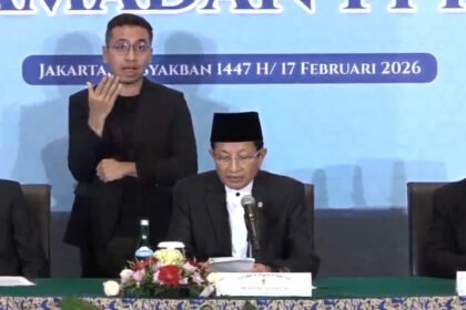 Tok! Pemerintah Tetapkan 1 Ramadan 1447 H Jatuh pada Kamis, 19 Februari 2026