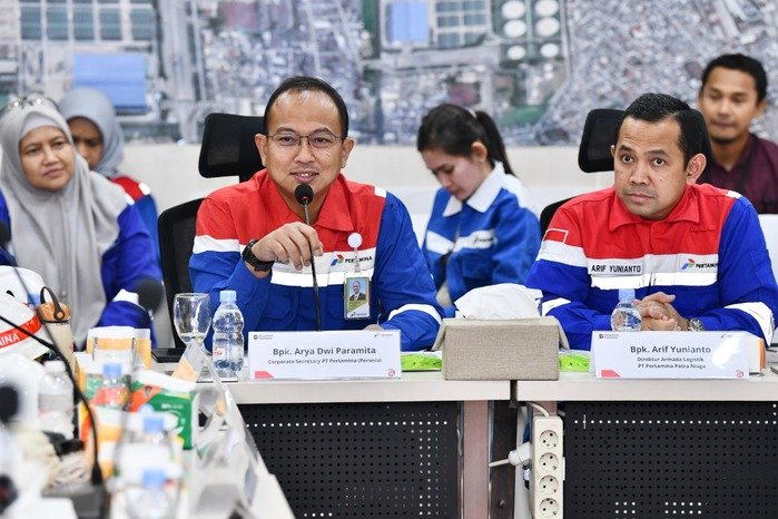 Pemred Media Nasional Tinjau Keandalan Teknologi Integrated Terminal Plumpang Pertamina 2 Pemred Media Nasional Tinjau Keandalan Teknologi Integrated Terminal Plumpang Pertamina