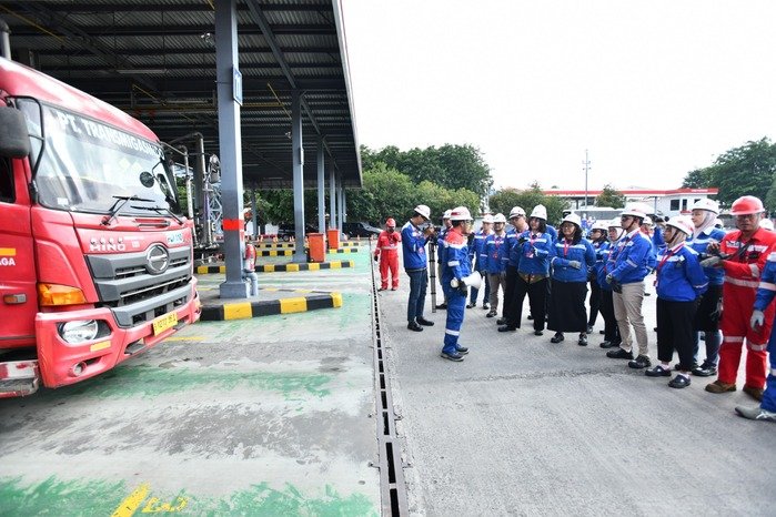 Pemred Media Nasional Tinjau Keandalan Teknologi Integrated Terminal Plumpang Pertamina 4 Pemred Media Nasional Tinjau Keandalan Teknologi Integrated Terminal Plumpang Pertamina
