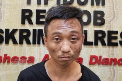 Tampang Penipu Spesialis Karyawan Toko Modus COD Diringkus Usai Beraksi di 8 Lokasi