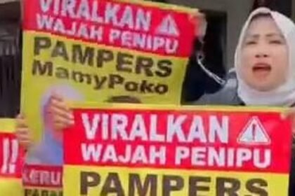 Korban Penipuan Bisnis Popok Geruduk Rumah Pelaku di Lawang, Rugi Hingga Rp5 Miliar