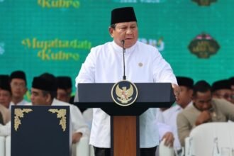 Presiden Prabowo Subianto menegaskan komitmen kuat memberantas korupsi saat menghadiri Mujahadah Kubro Satu Abad Nahdlatul Ulama di Malang.
