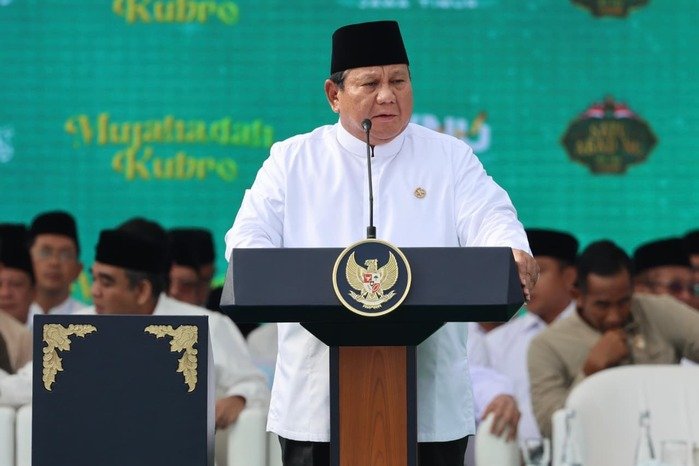 Presiden Prabowo Subianto menegaskan komitmen kuat memberantas korupsi saat menghadiri Mujahadah Kubro Satu Abad Nahdlatul Ulama di Malang.