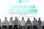 Presiden Prabowo Subianto menghadiri acara MUI di Masjid Istiqlal dan menegaskan pentingnya kolaborasi ulama dan umaro untuk menjaga perdamaian serta membangun kejayaan bangsa.