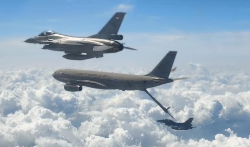 TNI AU dan RSAF Perkuat Kerja Sama Lewat Latihan Bilateral Fighter Interaction di Riau