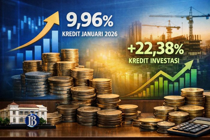 Gubernur Bank Indonesia Perry Warjiyo menyampaikan hasil Rapat Dewan Gubernur BI Februari 2026 yang menegaskan kesehatan perbankan tetap terjaga dan pertumbuhan kredit melesat di awal tahun.