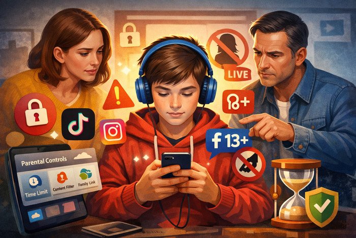 Indonesia Resmi Batasi Medsos untuk Anak, Platform Digital Berlomba Perkuat Fitur Perlindungan