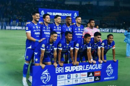 Persib Bandung gagal mencuri poin di Thailand setelah dibungkam Ratchaburi FC 0-3 pada leg pertama babak 16 besar ACL II 2026.