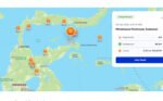 Getaran gempa bermagnitudo 4,0 mengguncang Semenanjung Minahassa, Sulawesi, Jumat (6/2/2026) siang, tanpa potensi tsunami.