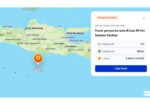 Gempa bumi bermagnitudo 4,3 mengguncang wilayah selatan Pacitan, Jawa Timur, pada Senin malam (9/2/2026), dengan pusat gempa di laut pada kedalaman 89 km.