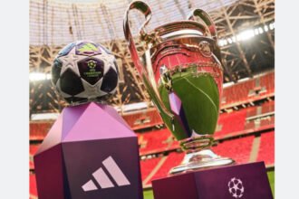 Jadwal lengkap babak palyoff 16 besar Liga Champions 2026 leg pertama, menampilkan delapan laga seru antara klub-klub favorit dari berbagai liga top Eropa.