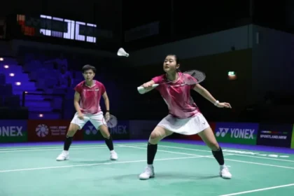 Dua wakil Indonesia, Tiwi/Fadia dan Gloria/Terry, berburu tiket semifinal German Open 2026 di Mülheim.
