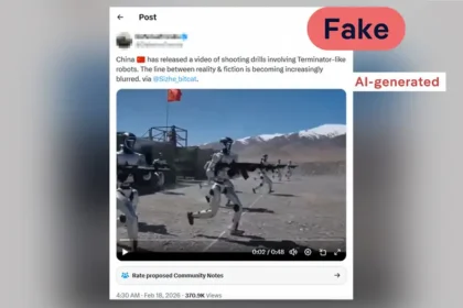 Fakta di Balik Video Viral 10.000 Robot Humanoid China Latihan Menembak