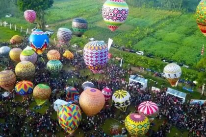Pesona Balon Udara di Wonosobo