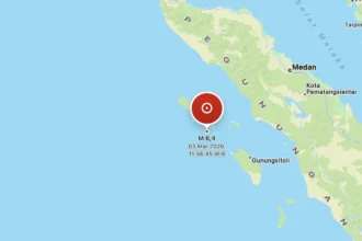 Gempa M5,6 Guncang Sinabang Aceh, BMKG Pastikan Tak Berpotensi Tsunami