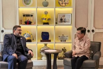 Jusuf Kalla Terima Dubes Iran, Bahas Situasi Terkini dan Peluang Mediasi Indonesia