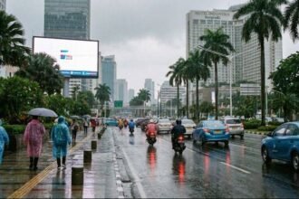 Jakarta Berpotensi Cerah Pagi, Hujan Ringan Siang-Sore pada Sabtu 14 Maret