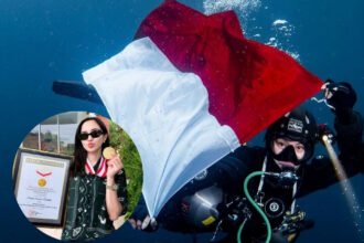 Kirana Larasati Pecahkan Rekor MURI, Sukses Menyelam hingga 127 Meter