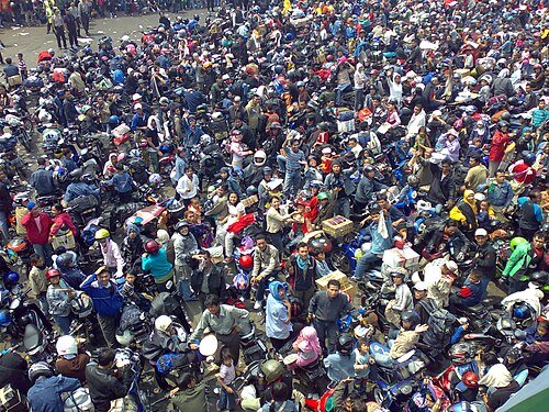 Polri Kerahkan 161.243 Personel Gabungan Antisipasi Dua Gelombang Puncak Mudik Lebaran 2026. (Foto: Oleh Coris at the Indonesian language Wikipedia, CC BY-SA 3.0)