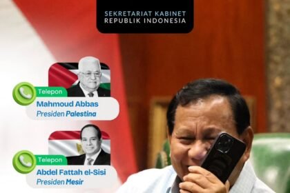 Presiden Prabowo Telepon Mahmoud Abbas hingga Anwar Ibrahim Saat Lebaran Demi Pererat Relasi