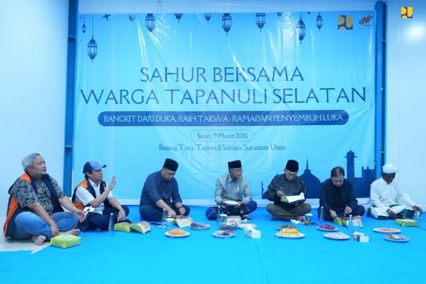 Sahur Bareng Warga Hunian Tapsel, Menteri Dody Cek Kesiapan Fasilitas