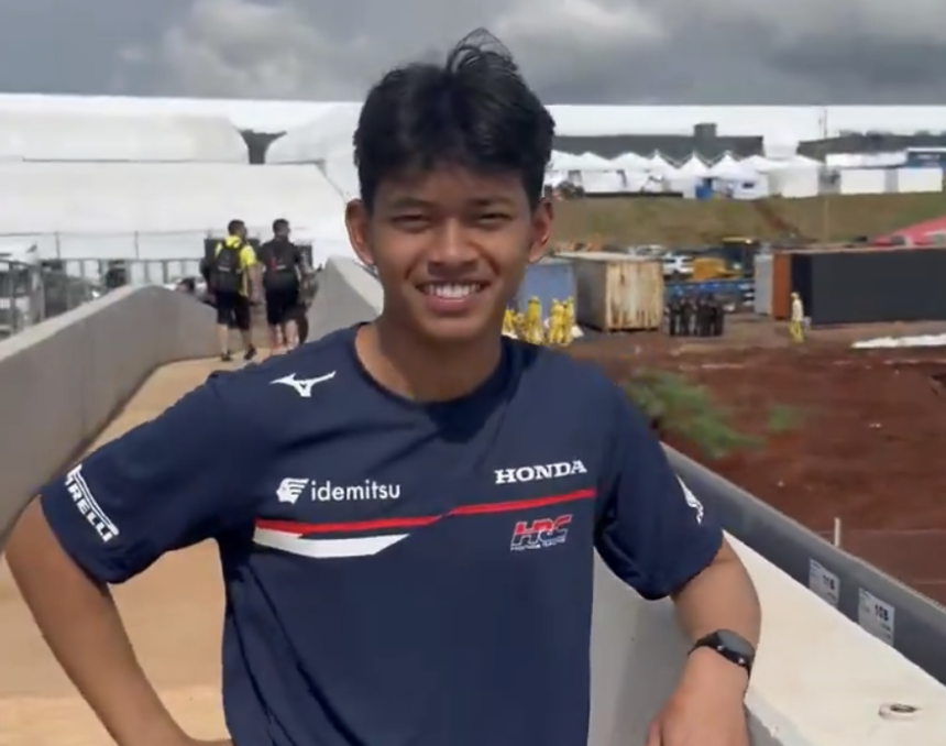 Veda Ega "Ganti Nama" Jadi O'Vedinha Pratama, Siap Rebut Podium Moto3 Brasil