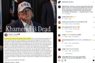 Trump Umumkan Khamenei Tewas, Sebut ‘Salah Satu Orang Paling Jahat dalam Sejarah'