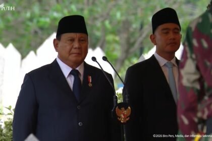Presiden Prabowo Pimpin Pemakaman Kenegaraan Try Sutrisno di TMP Kalibata