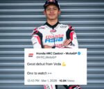Finis Kelima di GP Thailand, Veda Ega Langsung Dipantau Tim Honda HRC MotoGP