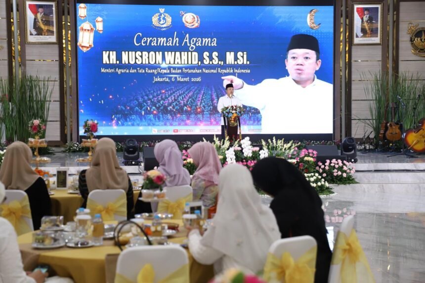 Di Hadapan Korps Hantu Laut, Menteri Nusron Wahid Tekankan Makna Al-Quran