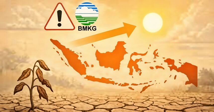 BMKG Peringatkan: Musim Kemarau 2026 Datang Lebih Awal, Lebih Panjang, dan Cenderung Lebih Kering