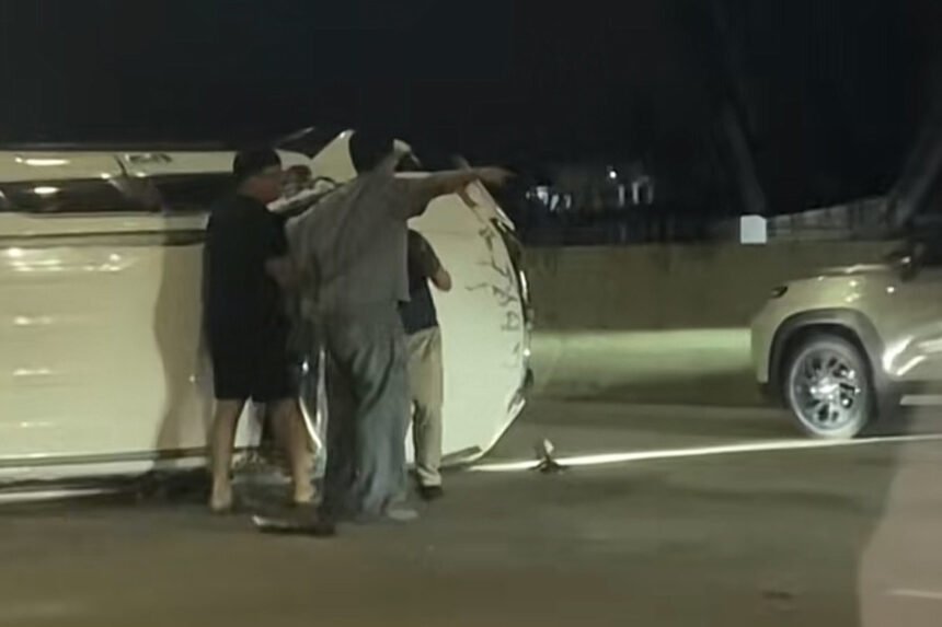 Bukan Cekcok Biasa, Terungkap Alasan Sopir Fortuner Didorong hingga Tersungkur di Tol Desari