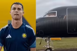 Pesawat Jet Pribadi Cristiano Ronaldo Tinggalkan Arab Saudi dan Terbang Menuju Madrid
