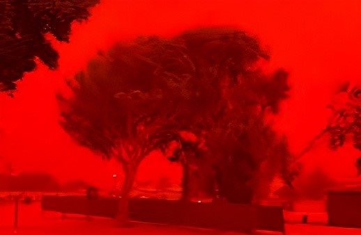 Australia Diselimuti Langit Merah Fenomena Alam yang Tidak Biasa