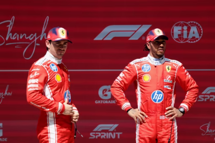 Hamilton dan Leclerc Rayakan Podium Ganda Usai Duel Sengit di Sprint GP China