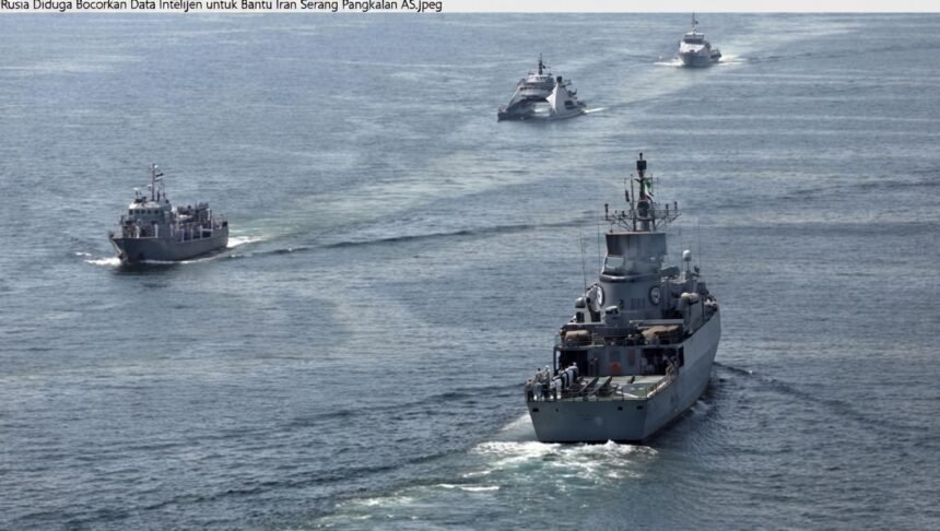Rusia Diduga Bocorkan Data Intelijen untuk Bantu Iran Serang Pangkalan AS