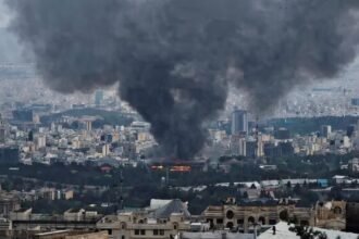 Serangan Udara Israel Hantam Kantor Presiden Iran