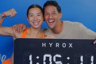The Ultimate Power Couple! Irfan dan Jennifer Bachdim Pecahkan Rekor Nasional Hyrox di Bangkok