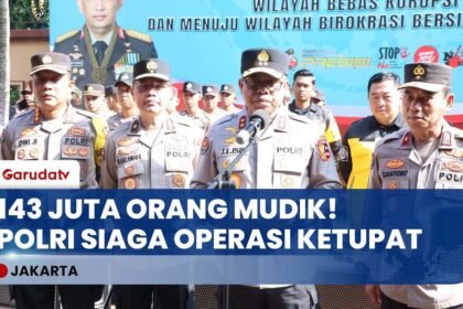 SIAGA TOTAL! Polri Kerahkan 389 Ribu Personel Amankan 143 Juta Pemudik Lebaran 2026