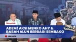 Momen Hangat Menko AHY & Babah Alun Bagikan Sembako di Masjid: Bantu Ojol Hingga Pelajar!
